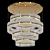 Mayfair Pendant Light: Elegant Italian Design 3D model small image 1