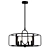 Sleek Santina Pendant Light 3D model small image 1