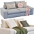 Modern Comfort: Kivik Sofa by IKEA 3D model small image 3