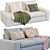 Modern Comfort: Kivik Sofa by IKEA 3D model small image 5