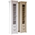 Riviera Collection Wooden Bookcase - Stylish and Spacious 3D model small image 2