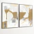 Dual Frame Delight: Plaster Two Photo Frame 3D model small image 4