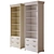 RIVIERA Collection Bookcase: Elegant, Spacious, Durable. 3D model small image 1