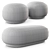 Rico Pouf & Ottoman Set: Cozy Ferm Living Seating 3D model small image 5