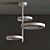 Elegant Circle Ceiling Lamp 3D model small image 2