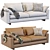 West Elm Harmony Sofa: Timeless Elegance 3D model small image 4