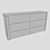 Frandiss Modern Drawer Chest 3D model small image 3