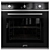 Sleek Smeg Oven, Steam Oven, & Coffeemaker 3D model small image 2