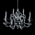 Modern Chic Pendant Lamp: Odeon Light Chicca 3D model small image 5