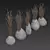 Contemporary Branch Slice Vase 3D model small image 6