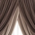 Elegant Polygonal Curtain Model 3D model small image 2