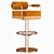 Modern Anderson Bar Chair 3D model small image 1