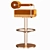 Modern Anderson Bar Chair 3D model small image 3