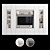 Modern TV Wall Unit 87 - Stylish & Customizable 3D model small image 1