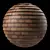 Wood Roof Tile Materials - PBR 3 Color 3D model small image 4