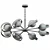 Elegant KINESIS Chandelier: Timeless Beauty 3D model small image 3