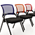 Modern Ergonomic Chair with Adjustable Features 3D model small image 2