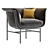 Safari Dream Lounge Chair 3D model small image 1