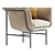 Safari Dream Lounge Chair 3D model small image 6