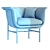 Safari Dream Lounge Chair 3D model small image 7