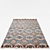 Versatile Set of 6 Rugs 3D model small image 3