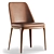 Grace Leather Upholstered Chair 3D model small image 2