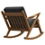 Soto Rocking Chair: Modern Comfort for Your Home 3D model small image 3