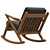 Soto Rocking Chair: Modern Comfort for Your Home 3D model small image 4
