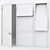 Sleek Aluminum Door: Modern Design 3D model small image 4