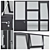 Sleek Aluminum Door: Modern Design 3D model small image 5