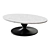 Elegant Chapman 52" Marble Table 3D model small image 1