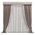 Elegant Drapery 960 3D model small image 1