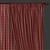 Streamlined Curtain Design 3D model small image 5