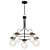 Celestial Glow Chandelier 3D model small image 1