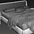 Sleek Bend Bed by Ditre Italia 3D model small image 5