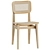 Vintage French Cane Dining Chair 3D model small image 7