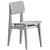 Vintage C-Chair Dining: Marcel Gascoin Design 3D model small image 2