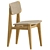 Vintage C-Chair Dining: Marcel Gascoin Design 3D model small image 6