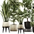 Botanical Bliss: Indoor Plant Set 20 3D model small image 2