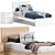 Ikea Malm Single Bed: Sleek and Stylish Sleeping Solution 3D model small image 1