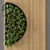 Wooden Base Vertical Garden: Set 526 3D model small image 3