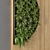 Wooden Base Vertical Garden: Set 526 3D model small image 4