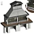 Portable BBQ Grill 3D model small image 1