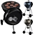 Master-Touch Charcoal Grill 3D model small image 3