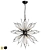 Stunning Asteroid Gold Chandelier 3D model small image 3