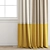 Polygonal Curtain Model - High Quality 3D model small image 6