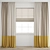 Polygonal Curtain Model - High Quality 3D model small image 9