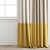 Polygonal Curtain Model - High Quality 3D model small image 1