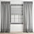 Polygonal Curtain Model - High Quality 3D model small image 3