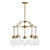 Elegant Sidwell 5-Light Chandelier 3D model small image 1